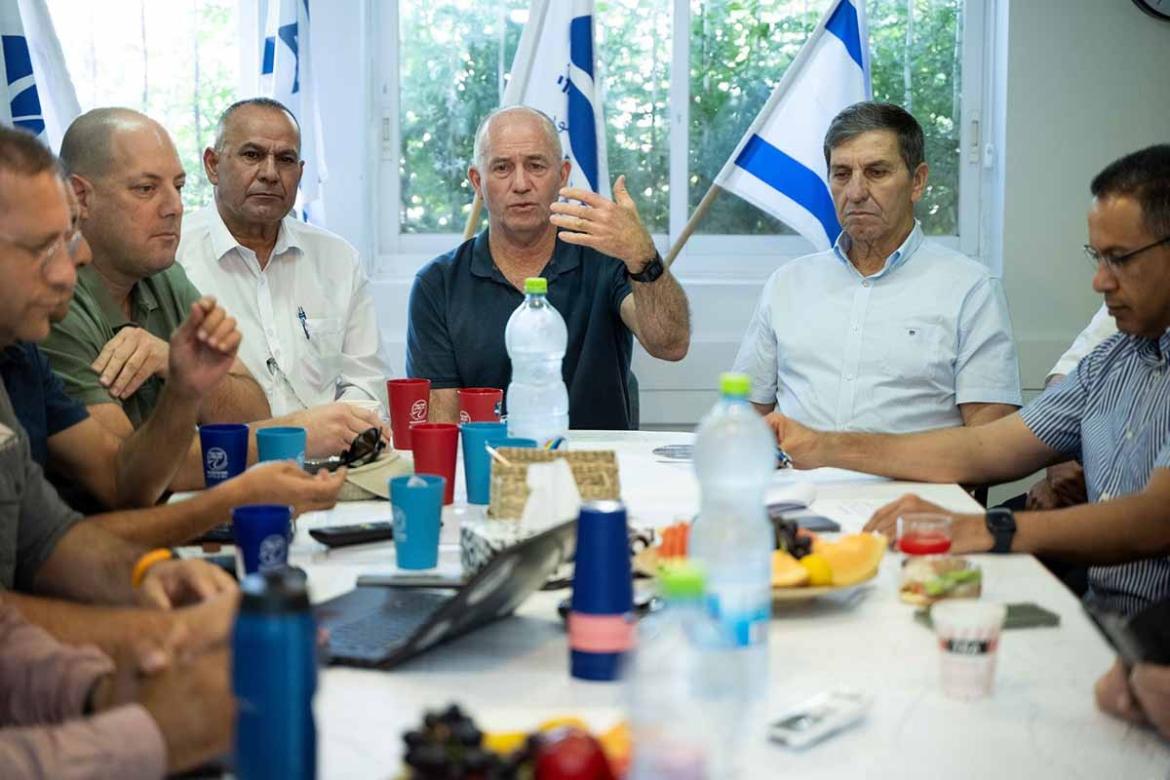 עטר התמנה ליושב ראש רשות ניקוז נחלים  דרומי