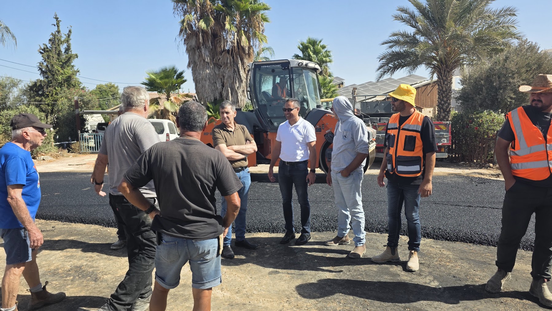 מושב ברק: שלב הסיום בעבודות הפיתוח יצא לדרך