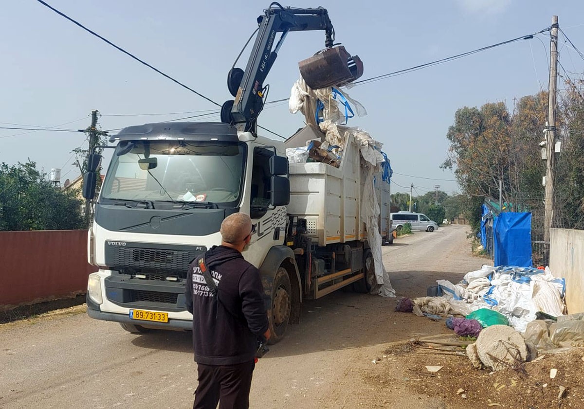 ניקיונות בכפרים לקראת עיד אל פיטר