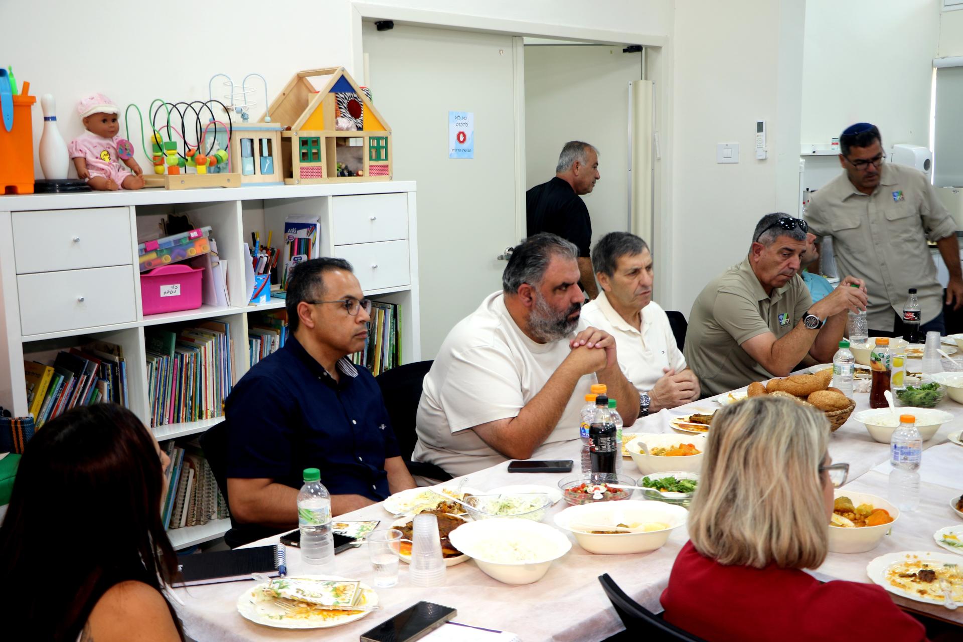ביקור יו"ר קק"ל בגלבוע